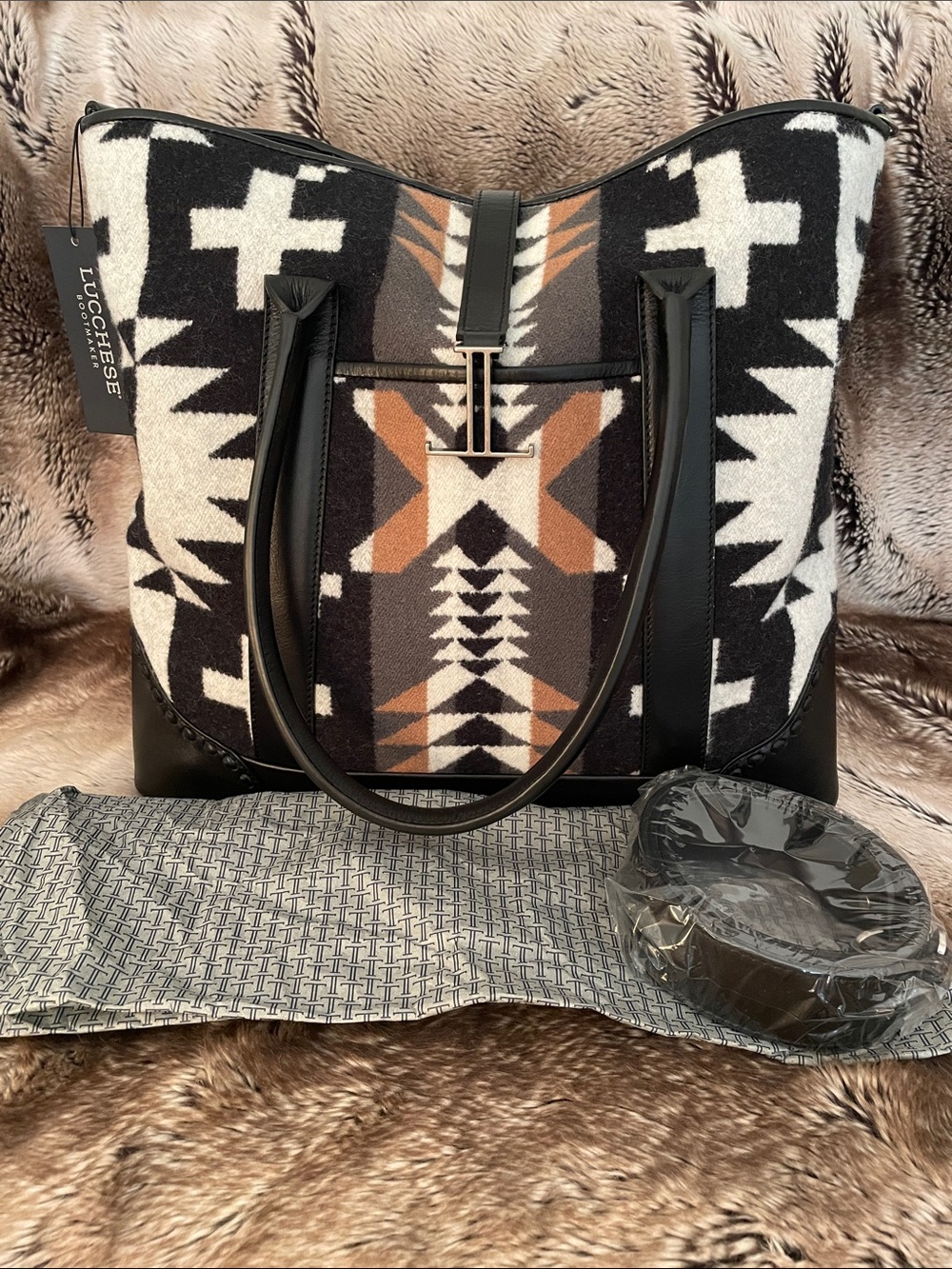 LUCCHESE X PENDLETON SPIDER ROCK TOTE - Picture 4 of 15